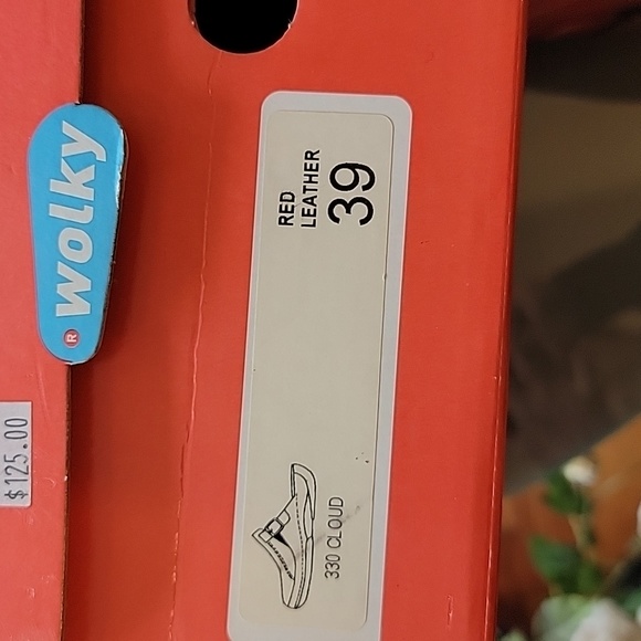 Wolky Clogs Red Leather - Picture 6 of 8